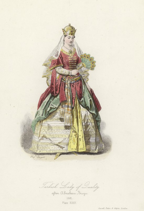 Senhora turca de qualidade de French School