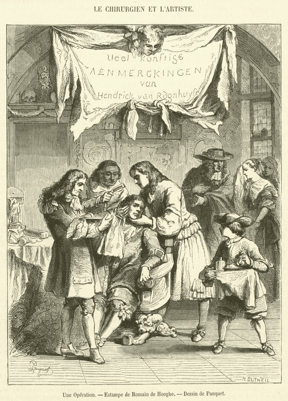 Une Operação (gravura) de French School
