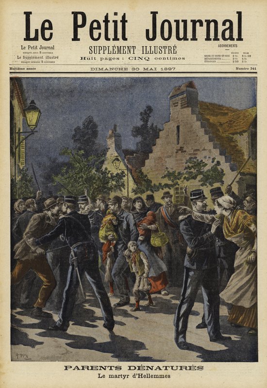 Pais não naturais, Hellemmes, França, 1897 de French School