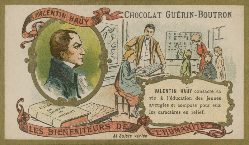 Valentin Hauy, pioneiro francês da educação para cegos de French School