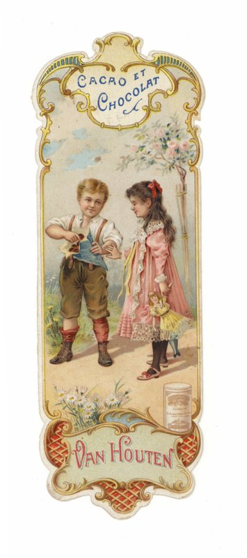 Pó de Chocolate Van Houton - menina e menino de French School