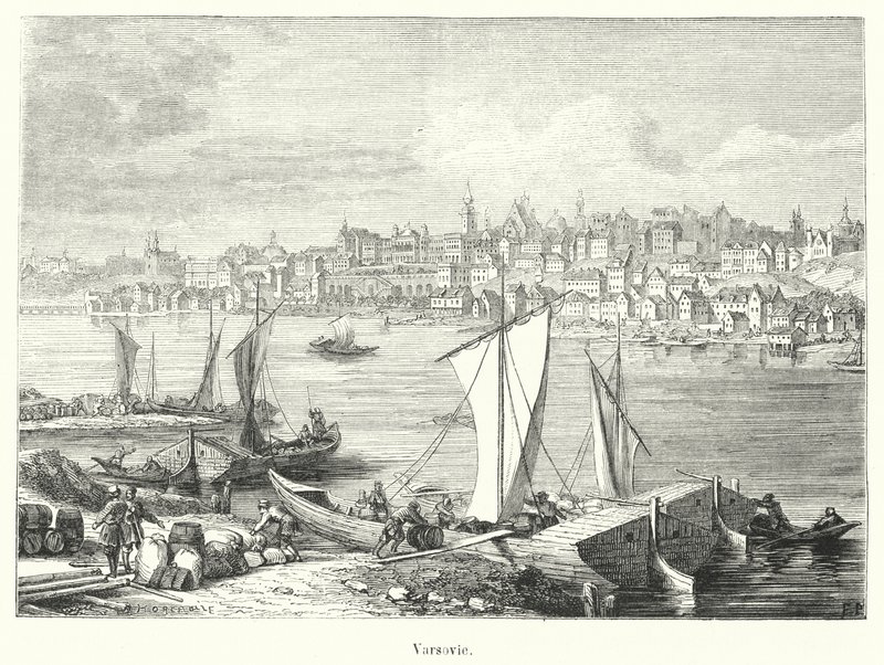 Varsóvia (gravura) de French School