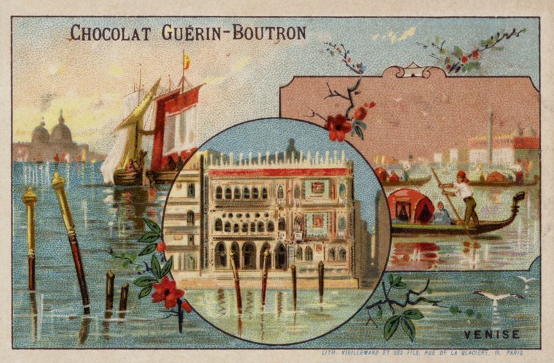 Veneza (chromolitho) de French School