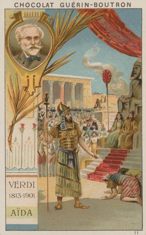 Verdi, Aida de French School