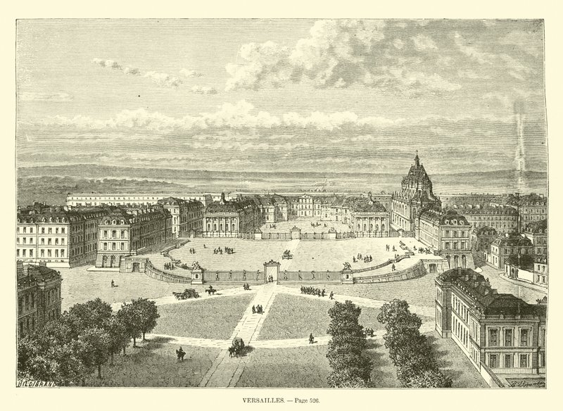 Versailles de French School