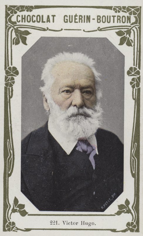 Victor Hugo (foto colorida) de French School