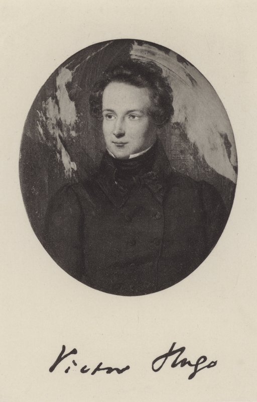 Victor Hugo, poeta francês, romancista e dramaturgo de French School
