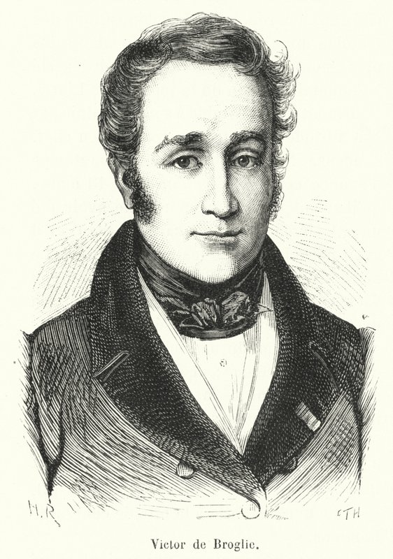 Victor de Broglie (gravura) de French School
