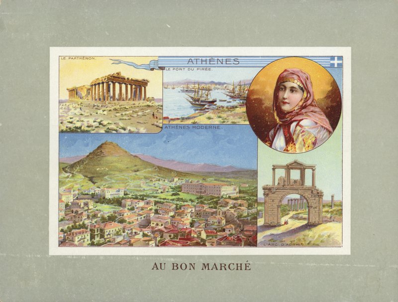 Vista de Atenas de French School