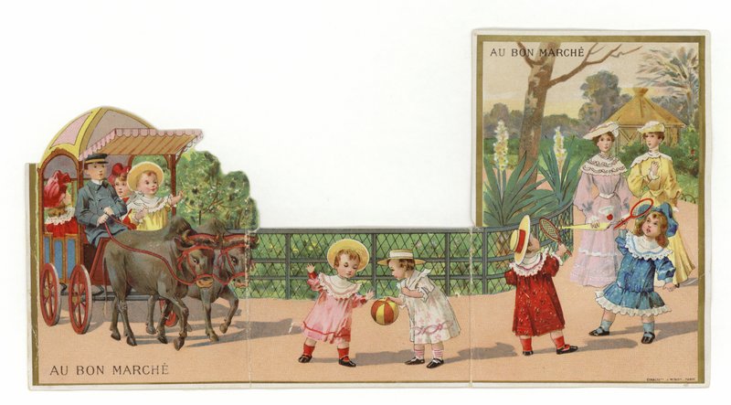 Andando e brincando no parque de French School