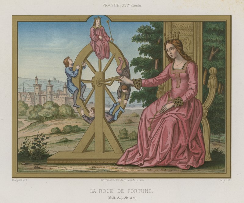Roda da fortuna de French School