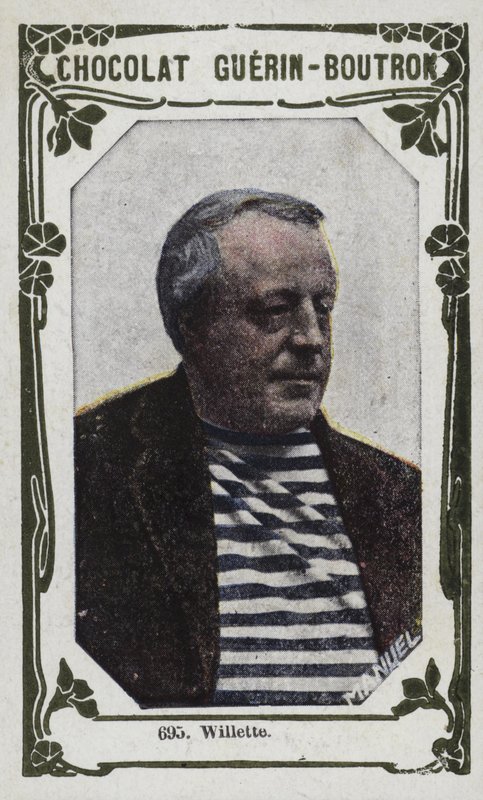 Willette (foto colorida) de French School