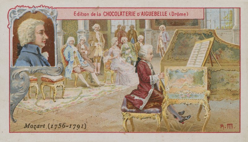 Wolfgang Amadeus Mozart, compositor austríaco de French School