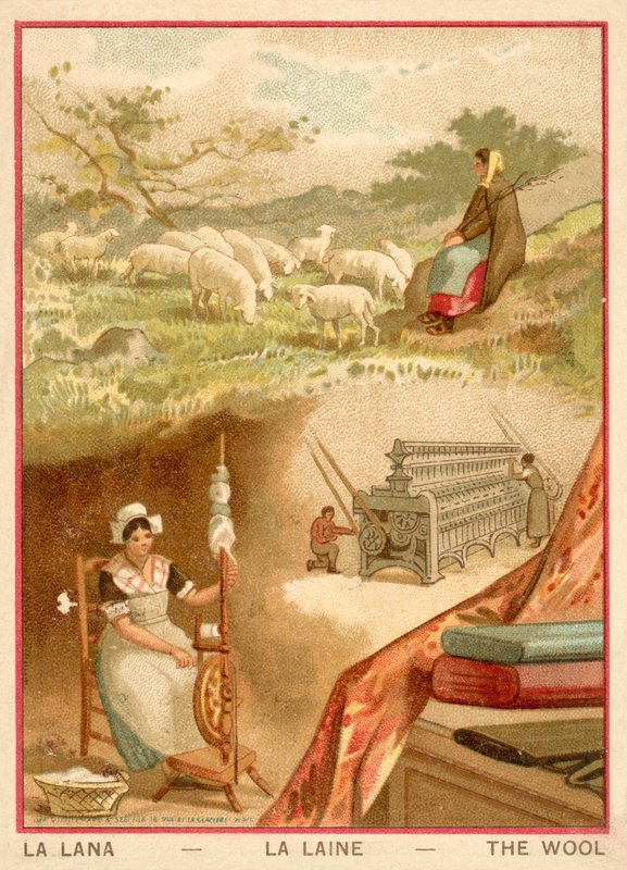 Lã (chromolitho) de French School