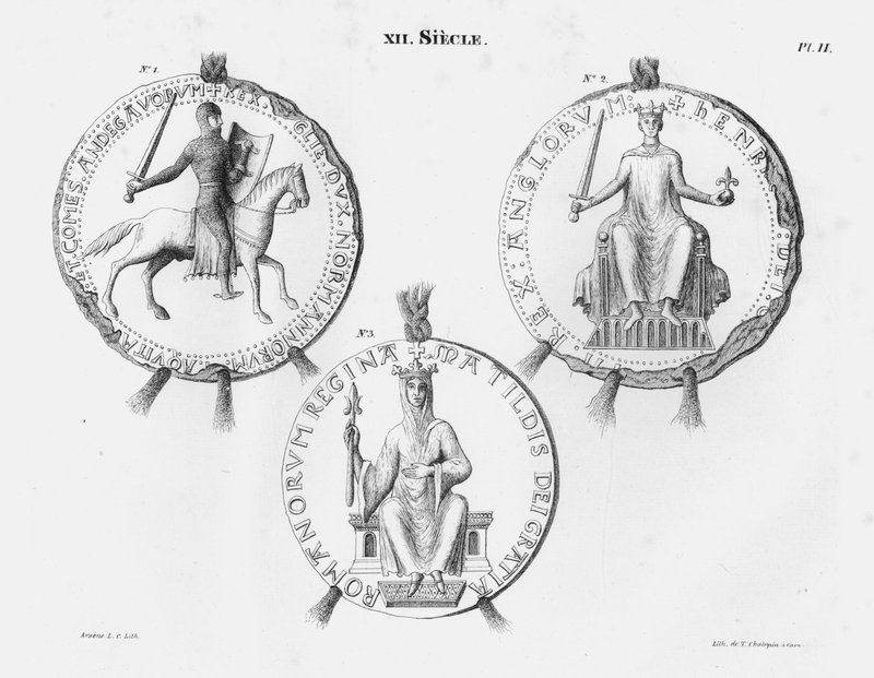 Século XII (gravura) de French School