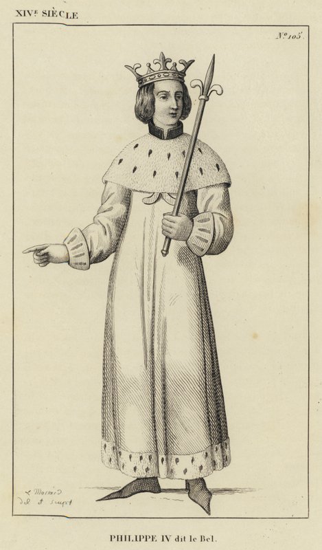 Século XIV, Filipe IV, a Feira (gravura) de French School