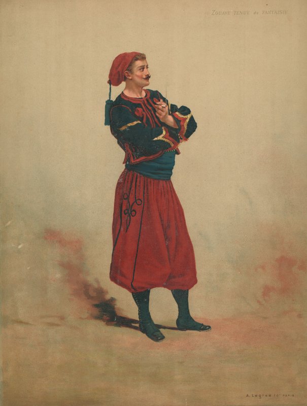 Roupa Zouave Fantasy de French School