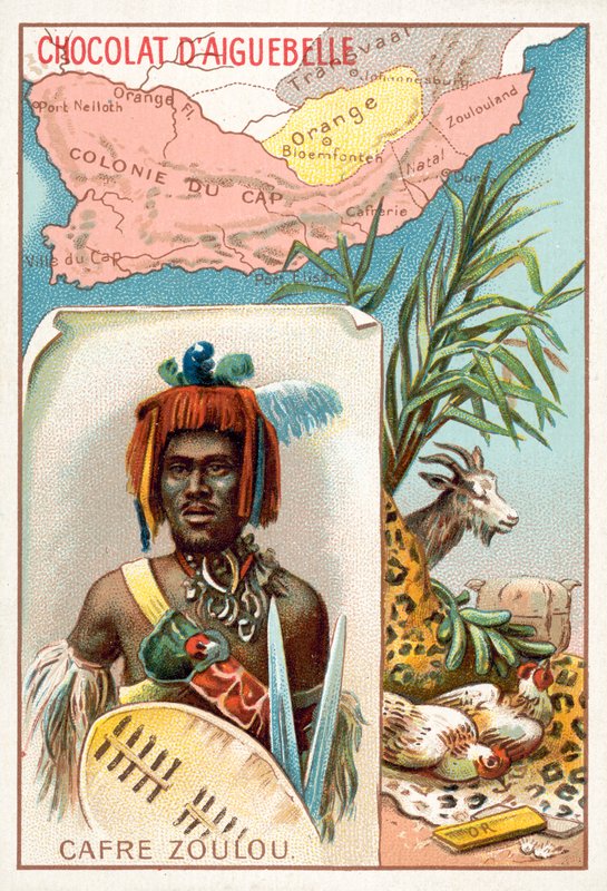 Zulu (chromolitho) de French School