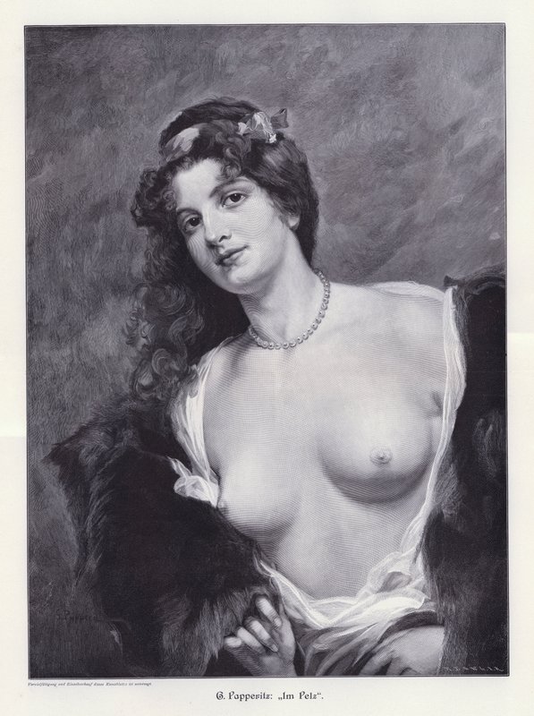 Em Peles (gravura) de Friedrich Georg Papperitz