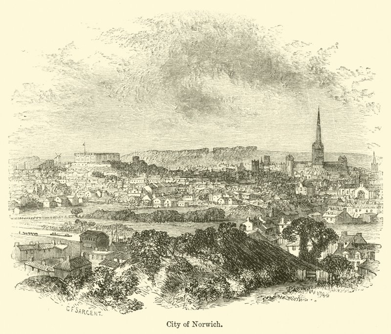 Cidade de Norwich de G. F. Sargent