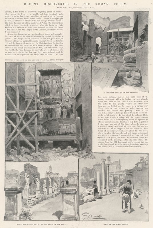 Descobertas recentes no Fórum Romano de G.S. Amato