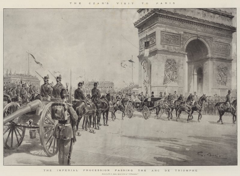 A visita do czar a Paris de G.S. Amato