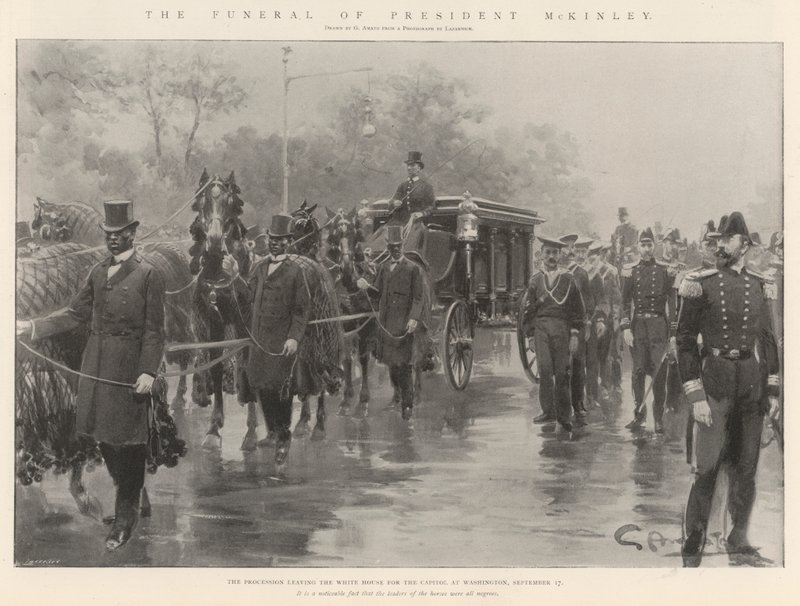 O funeral do presidente McKinley de G.S. Amato