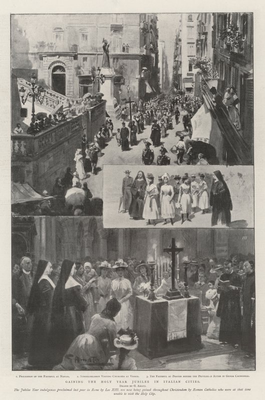 Ganhando o Jubileu do Ano Santo nas Cidades Italianas de G.S. Amato