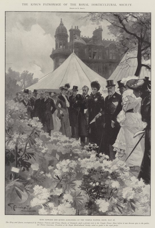 Patronato do Rei da Royal Horticultural Society de G.S. Amato
