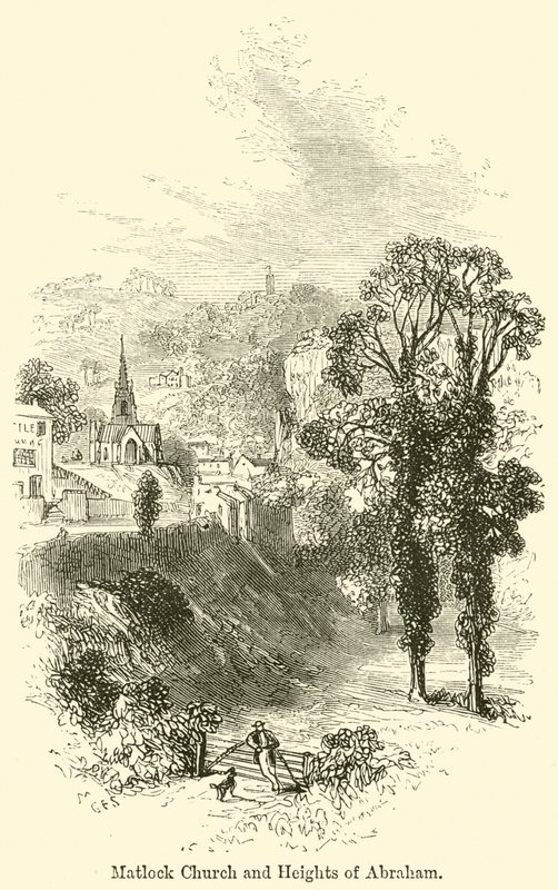Igreja Matlock e Alturas de Abraão de G. F. Sargent