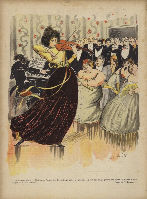 Ilustração para o riso de G. Kadell