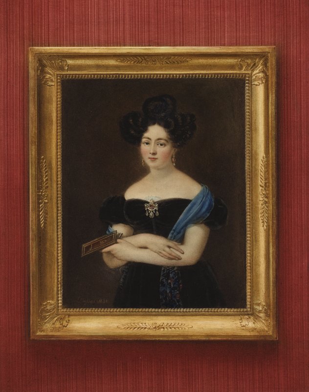 Retrato de uma senhora desconhecida de Gabriel Aristide Passot