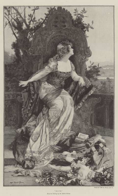 Esperança de Gabriel Joseph Marie Augustin Ferrier