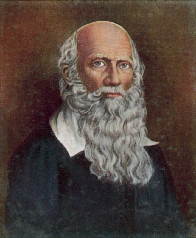 Johann Friedrich Jahn, instrutor de ginástica alemão (litografia a cores) de Georg Ludwig Engelbach Engelbach