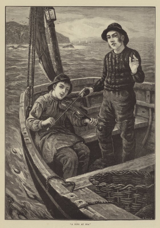 Uma canção no mar de George A. Elcock