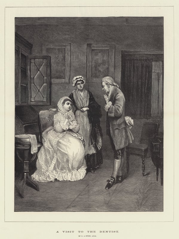 Uma visita ao dentista de George Adolphus Storey