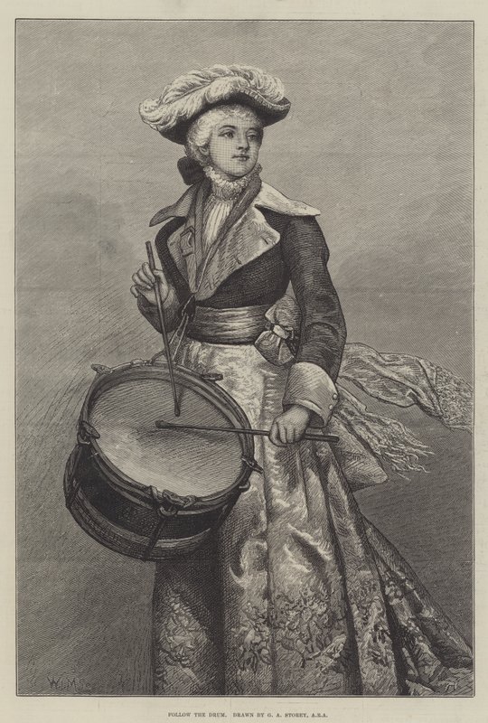 Siga o tambor de George Adolphus Storey