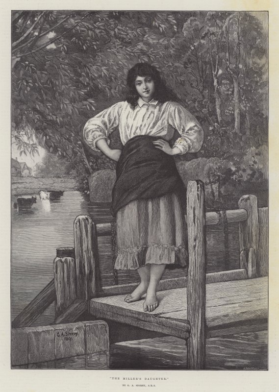 a filha do Miller de George Adolphus Storey