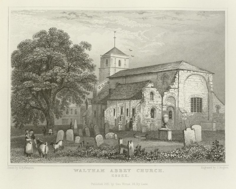 Igreja da abadia de Waltham, Essex de George Bryant Campion