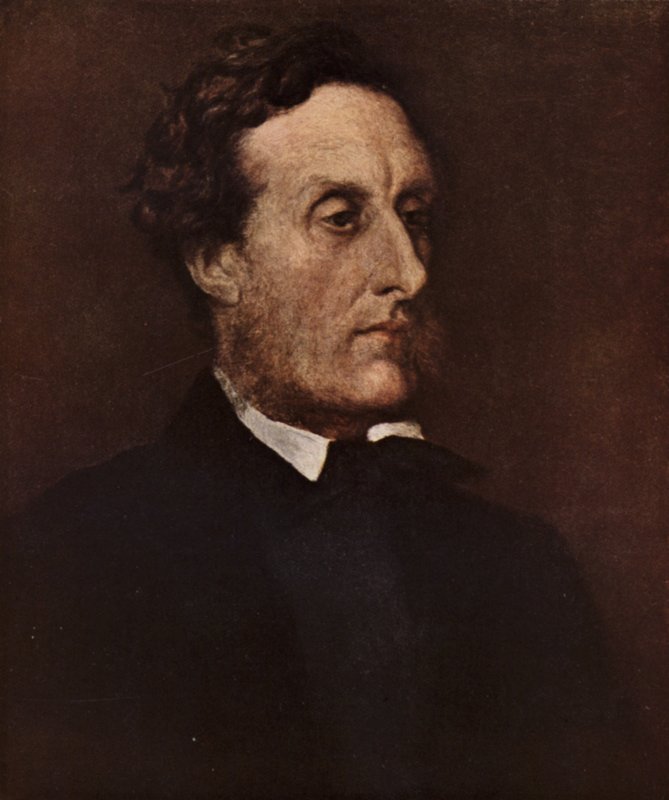 Antony Ashley-Cooper, sétimo conde de Shaftesbury, KG de George Frederick Watts