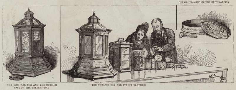 The Westminster Tobacco Box de George Kingston Jones