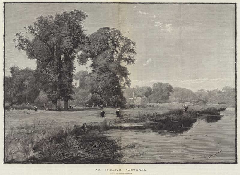 Uma pastoral inglesa de George L. Seymour