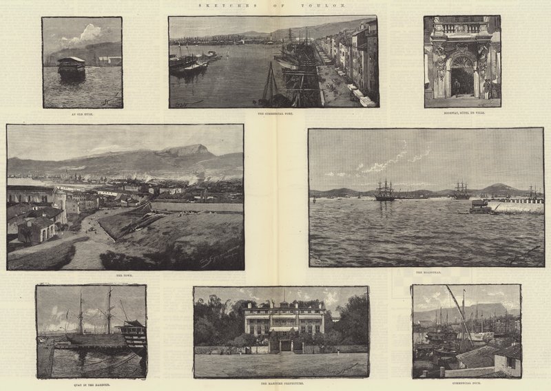 Esboços de Toulon de George L. Seymour