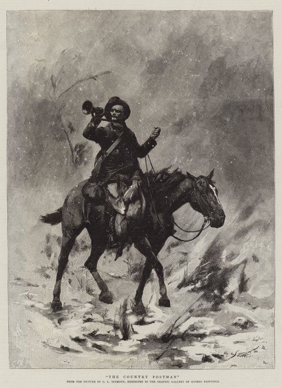 O carteiro do país de George L. Seymour