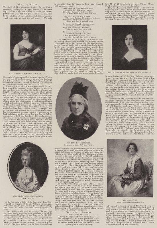 Mrs Gladstone de George Richmond
