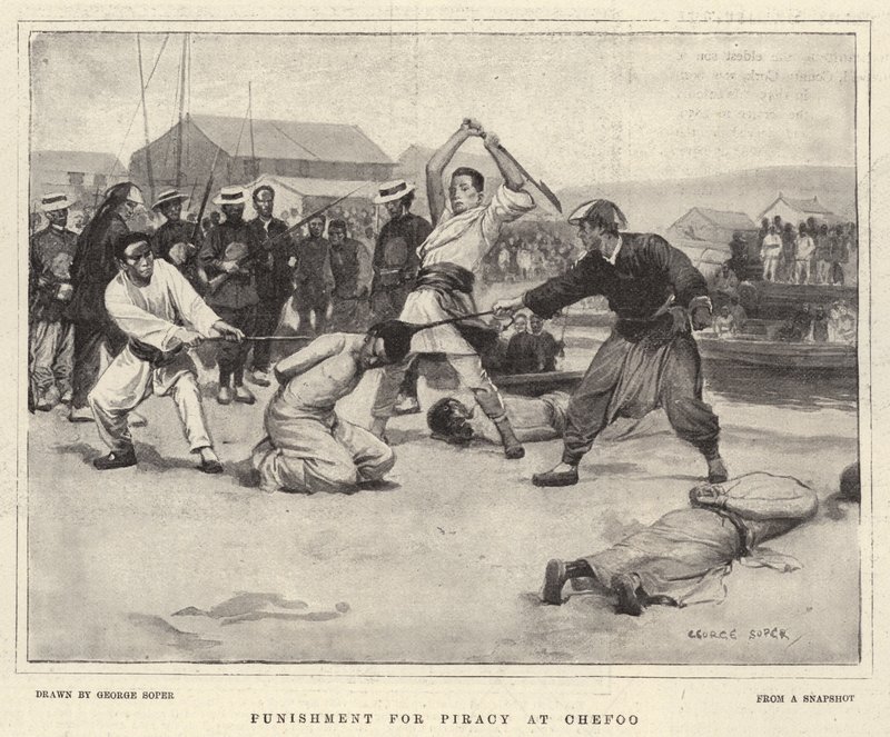 Punição pela Pirataria na Chefoo de George Soper