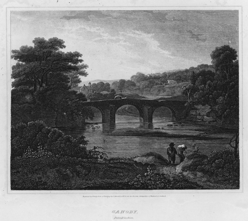 Canoby, Dumfrieshire (gravura) de George (after) Arnald