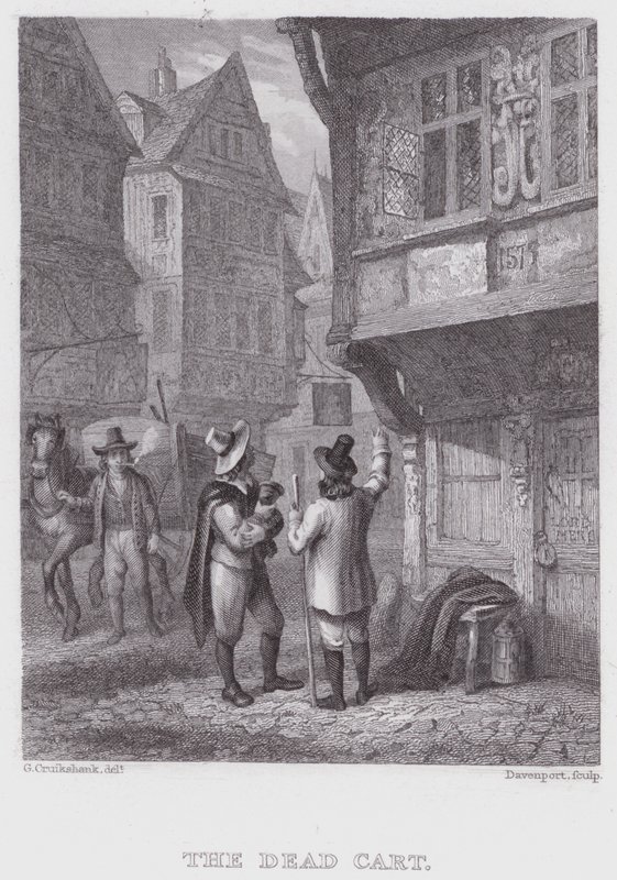 O Carrinho Morto (gravura) de George (after) Cruikshank