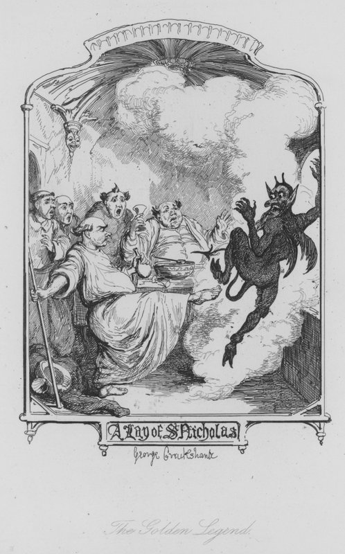 The Golden Legend (gravura) de George (after) Cruikshank