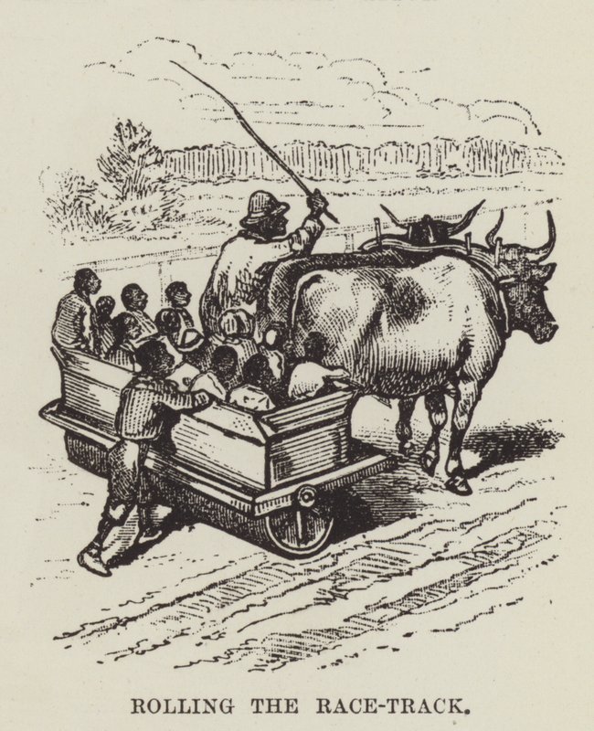 Rolando a pista de corrida de George Augustus Sala